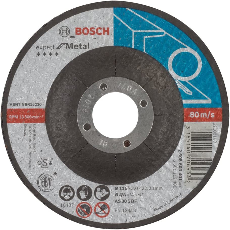 EXMetal Kesme Taşı 115*3,0 mm Bombeli Yedek Parça, Aksesuar ve Bakım Onarım Hizmeti