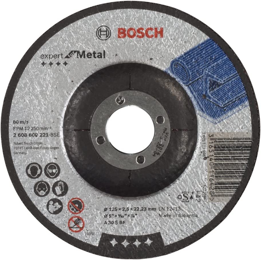 EXMetal Kesme Taşı 125*2,5 mm Bombeli Yedek Parça, Aksesuar ve Bakım Onarım Hizmeti