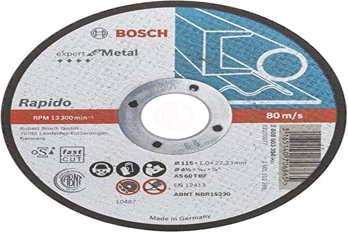 EXMetal Rapido Kesme Taşı 115*1,0 mm Düz Yedek Parça, Aksesuar ve Bakım Onarım Hizmeti