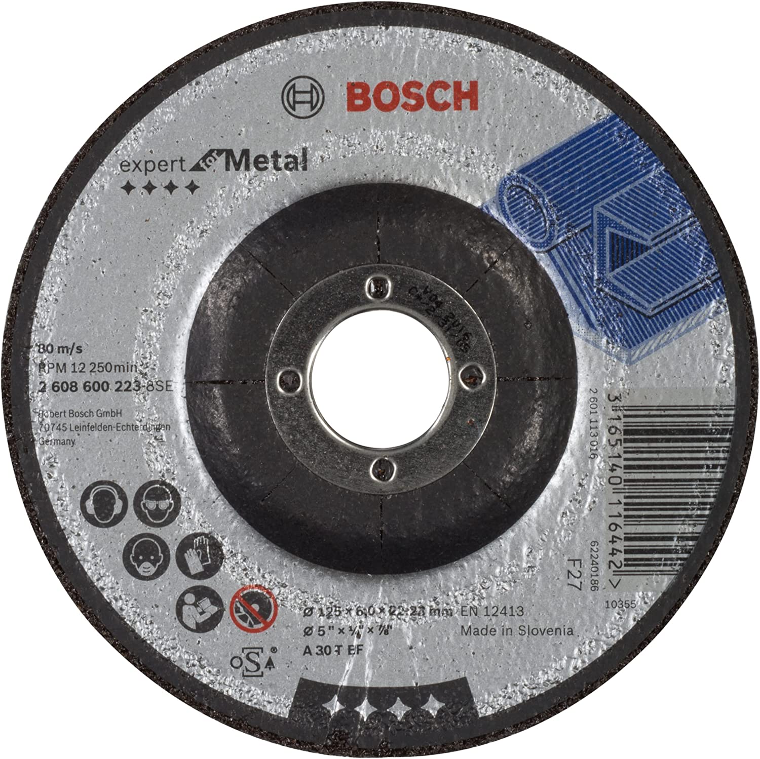 EXMetal Taşlama Taşı 125*6,0 mm Yedek Parça, Aksesuar ve Bakım Onarım Hizmeti