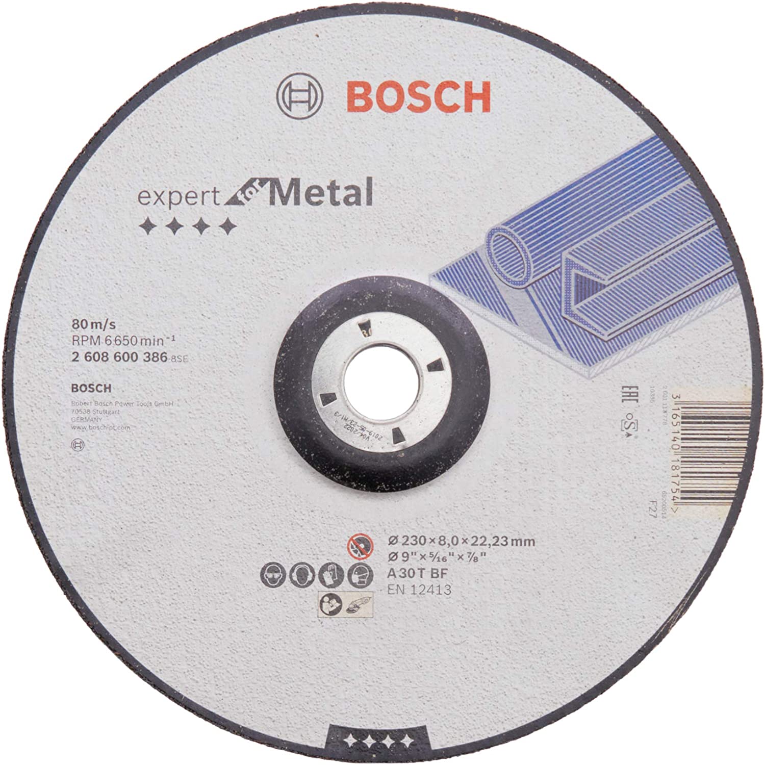 EXMetal Taşlama Taşı 230*8,0 mm Yedek Parça, Aksesuar ve Bakım Onarım Hizmeti