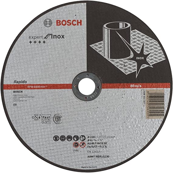 EXInox Kesme Taşı 230*1,9 mm Düz Yedek Parça, Aksesuar ve Bakım Onarım Hizmeti