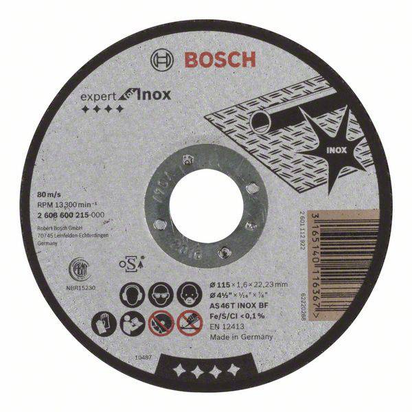 EXInox Kesme Taşı 115*1,6 mm Düz Yedek Parça, Aksesuar ve Bakım Onarım Hizmeti