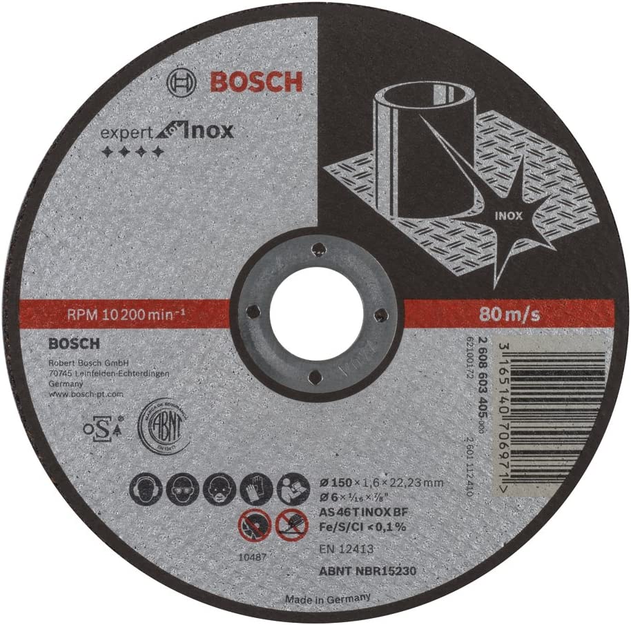 EXInox Kesme Taşı 150*1,6 mm Düz Yedek Parça, Aksesuar ve Bakım Onarım Hizmeti