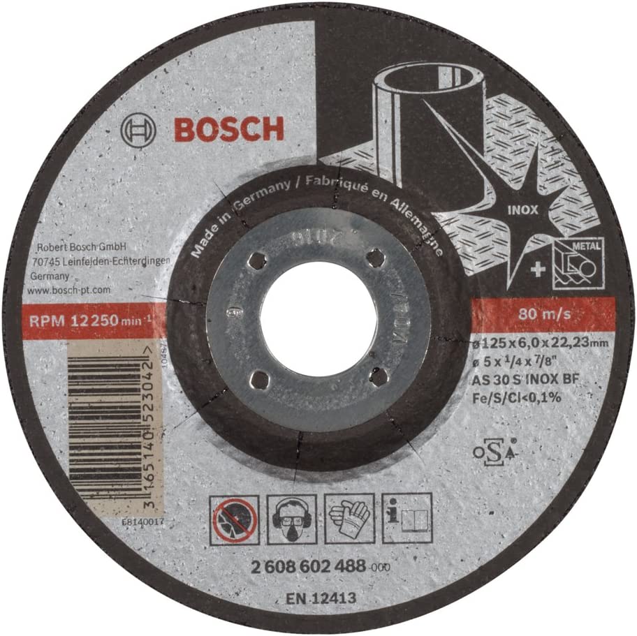 EXInox Taşlama Taşı 125*6,0 mm Yedek Parça, Aksesuar ve Bakım Onarım Hizmeti
