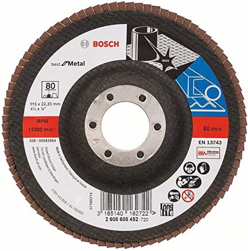 BFM 115 mm 80 Kum Flap Disk Yedek Parça, Aksesuar ve Bakım Onarım Hizmeti