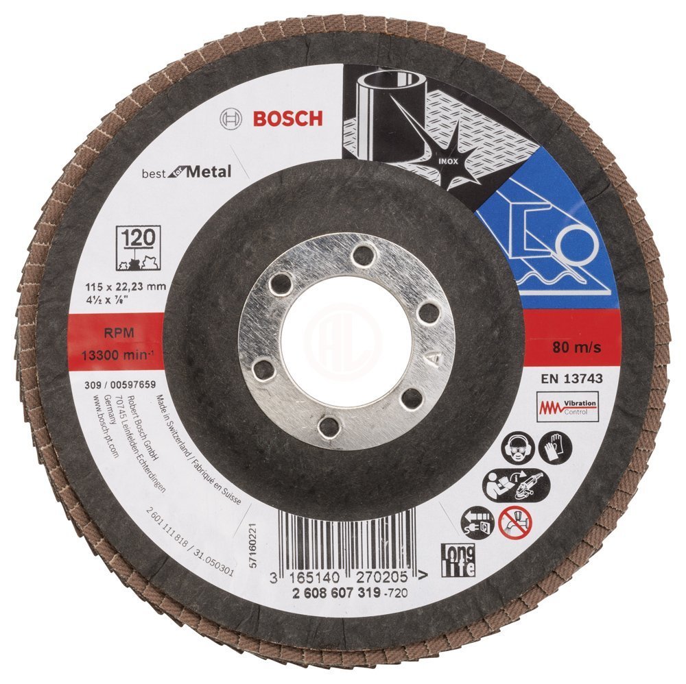 BFM 115 mm120 Kum Flap Disk Yedek Parça, Aksesuar ve Bakım Onarım Hizmeti