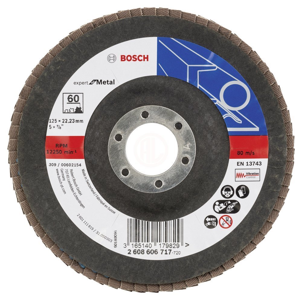 EXM 125 mm 60 Kum Flap Disk Yedek Parça, Aksesuar ve Bakım Onarım Hizmeti