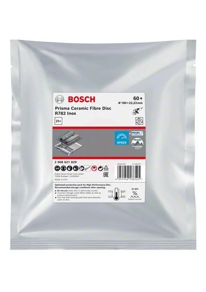 R782 Prisma 180 mm 60+ Kum Fiber Disk Yedek Parça, Aksesuar ve Bakım Onarım Hizmeti