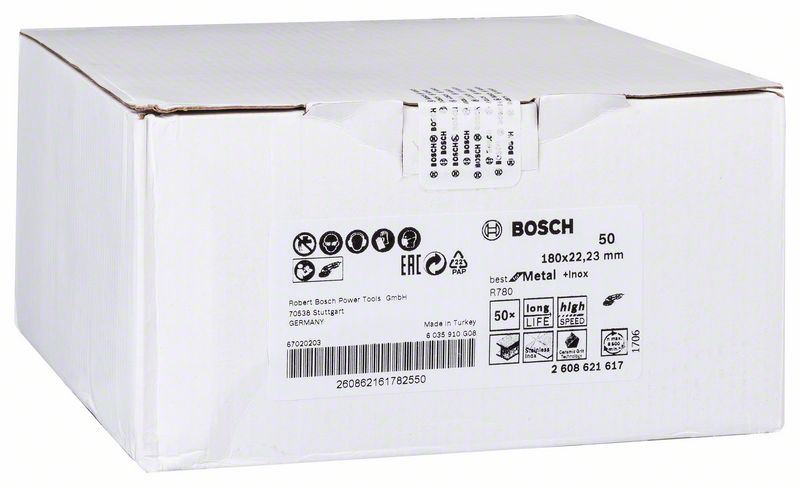 R780 BFM+Inox 180mm 50Kum Fiber Disk Yedek Parça, Aksesuar ve Bakım Onarım Hizmeti