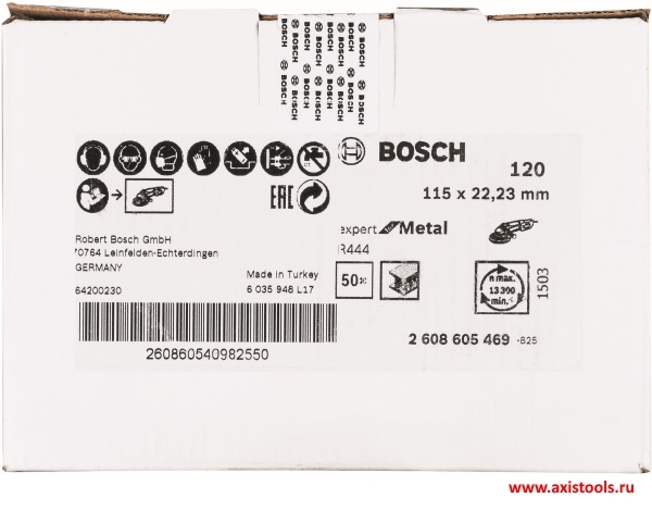 R444 EXM 115 mm 120Kum Fiber Disk Yedek Parça, Aksesuar ve Bakım Onarım Hizmeti