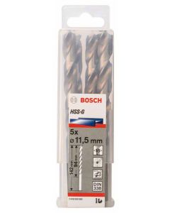 HSS-G Metal Matkap Ucu 9,4*125 mm 5li Yedek Parça, Aksesuar ve Bakım Onarım Hizmeti