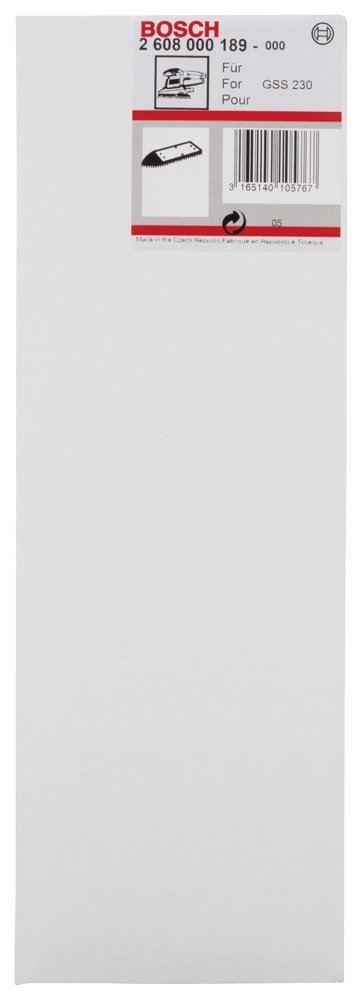 Zımpara Tabanı Uz. D+93*185mm GSS230A/AE Yedek Parça, Aksesuar ve Bakım Onarım Hizmeti
