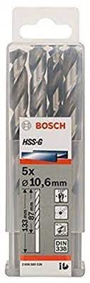 HSS-G Metal Matkap Ucu 10,6*133 mm 5li Yedek Parça, Aksesuar ve Bakım Onarım Hizmeti