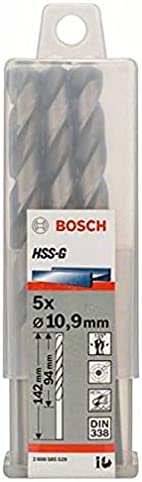 HSS-G Metal Matkap Ucu 10,9*142 mm 5li Yedek Parça, Aksesuar ve Bakım Onarım Hizmeti