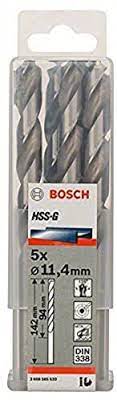 HSS-G Metal Matkap Ucu 11,4*142 mm 5li Yedek Parça, Aksesuar ve Bakım Onarım Hizmeti