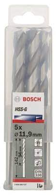 HSS-G Metal Matkap Ucu 11,9*151 mm 5li Yedek Parça, Aksesuar ve Bakım Onarım Hizmeti
