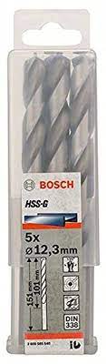 HSS-G Metal Matkap Ucu 12,3*151 mm 5li Yedek Parça, Aksesuar ve Bakım Onarım Hizmeti