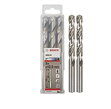 HSS-G Metal Matkap Ucu 12,5*151 mm 5li Yedek Parça, Aksesuar ve Bakım Onarım Hizmeti