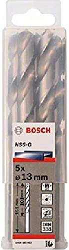 HSS-G Metal Matkap Ucu 13*151 mm 5li Yedek Parça, Aksesuar ve Bakım Onarım Hizmeti