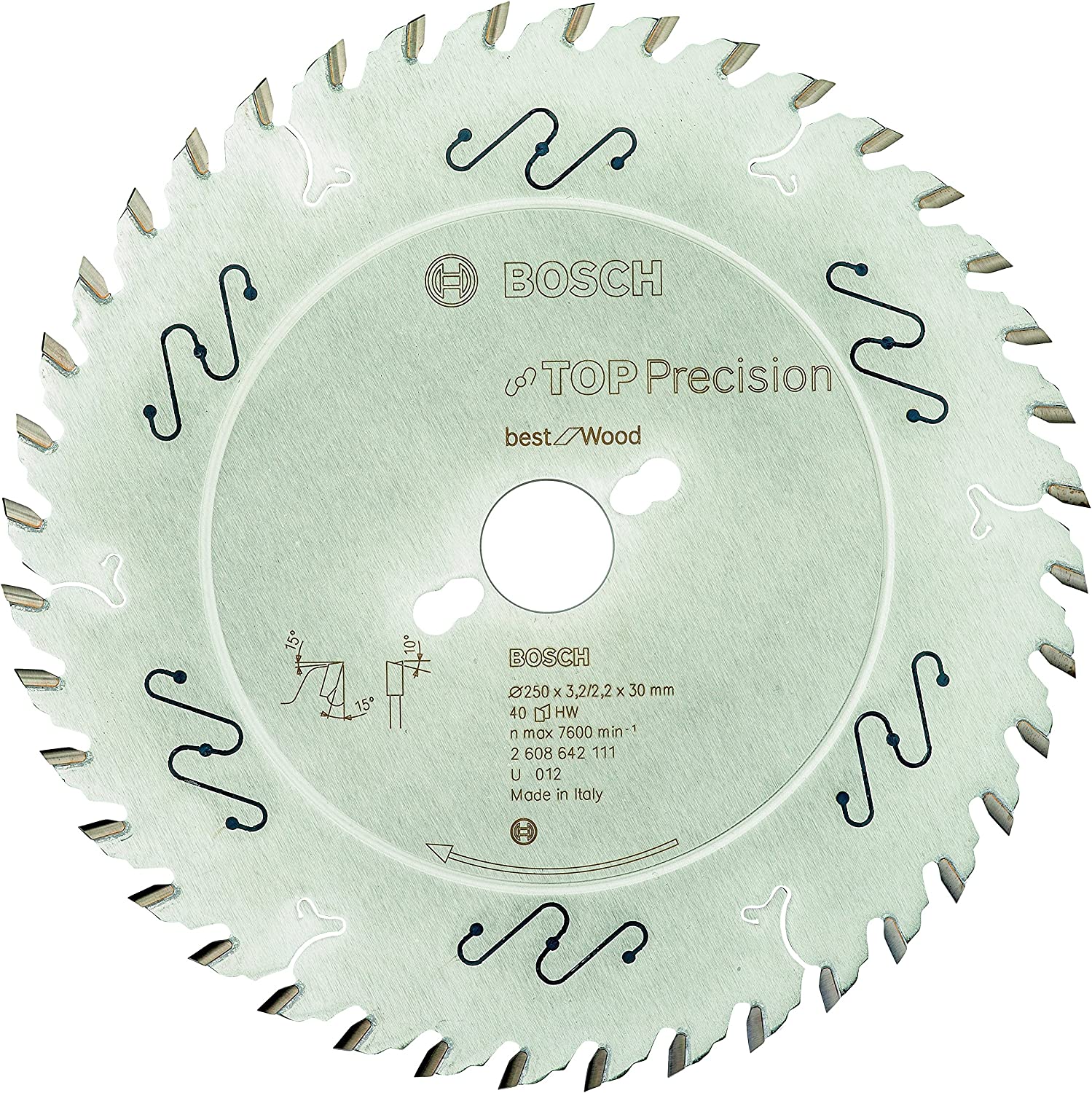 BFW Daire Testere Bıçağı 250*30 mm 40 D T Yedek Parça, Aksesuar ve Bakım Onarım Hizmeti