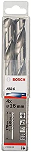HSS-G Metal Matkap Ucu 16*178 mm 4lü Yedek Parça, Aksesuar ve Bakım Onarım Hizmeti