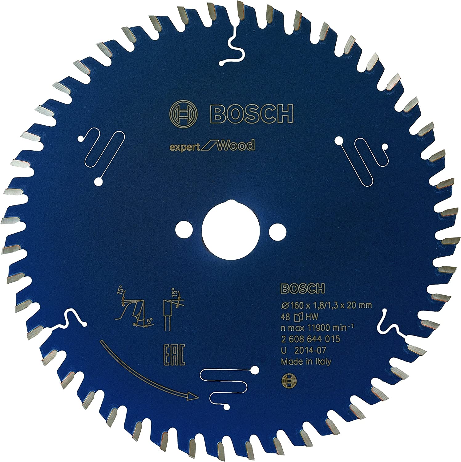 EXW Daire Testere Bıçağı 160*20 mm 48 D E Yedek Parça, Aksesuar ve Bakım Onarım Hizmeti