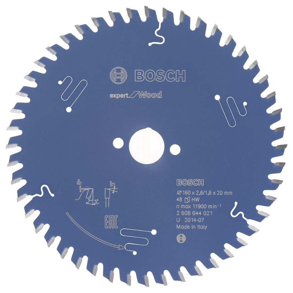 EXW Daire Testere Bıçağı 160*20 mm 48 D E Yedek Parça, Aksesuar ve Bakım Onarım Hizmeti