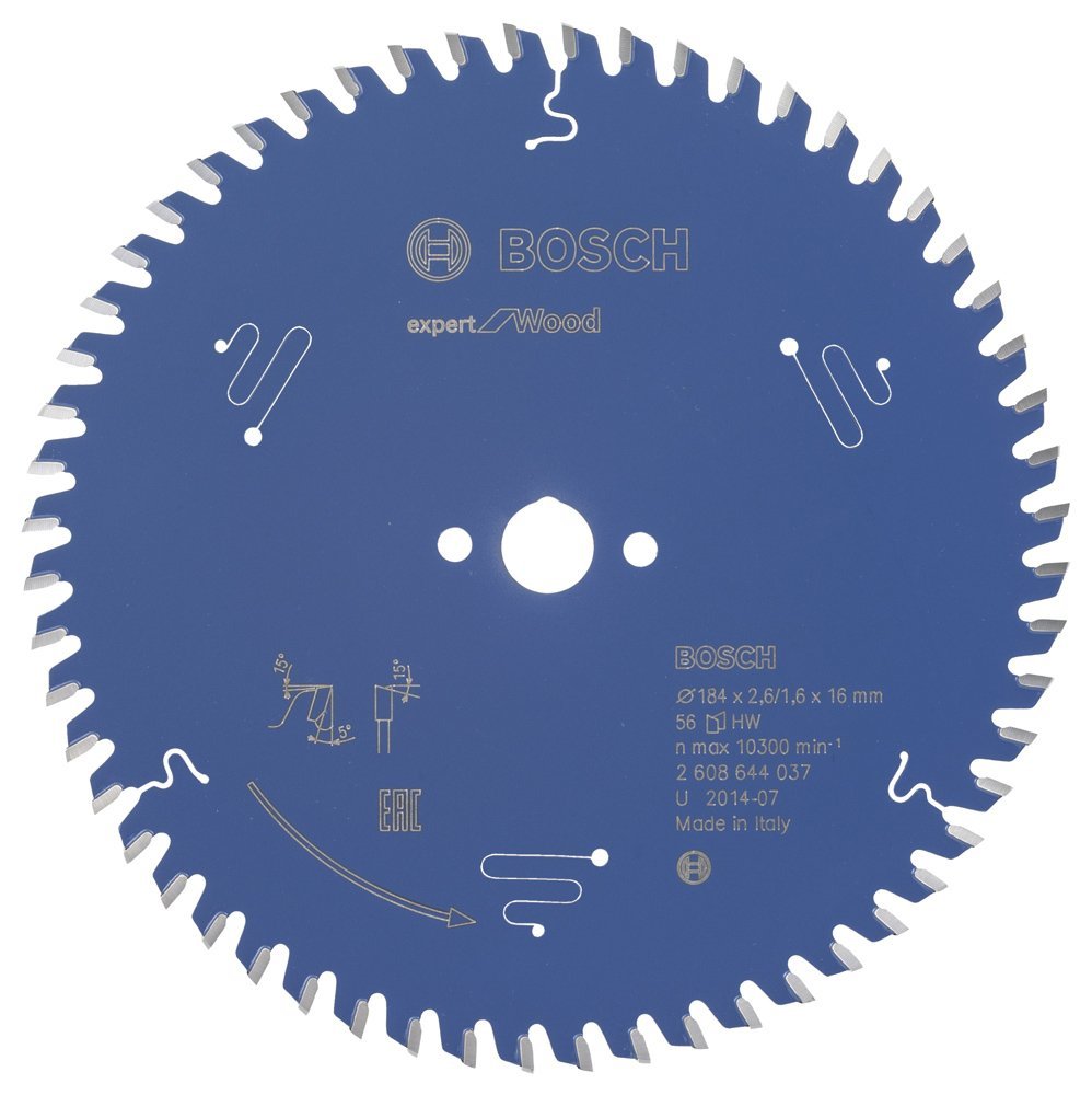 EXW Daire Testere Bıçağı 184*16 mm 56 D E Yedek Parça, Aksesuar ve Bakım Onarım Hizmeti