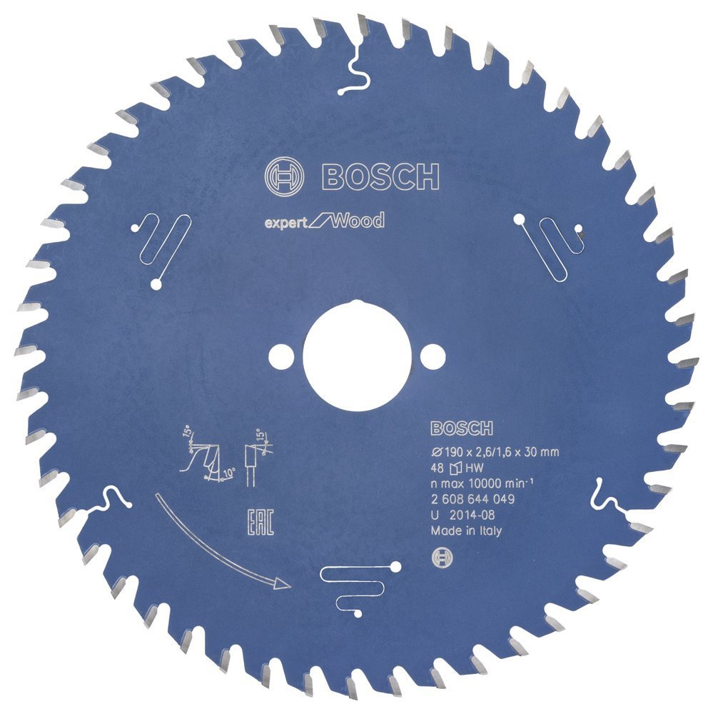 EXW Daire Testere Bıçağı 190*30 mm 48 D E Yedek Parça, Aksesuar ve Bakım Onarım Hizmeti