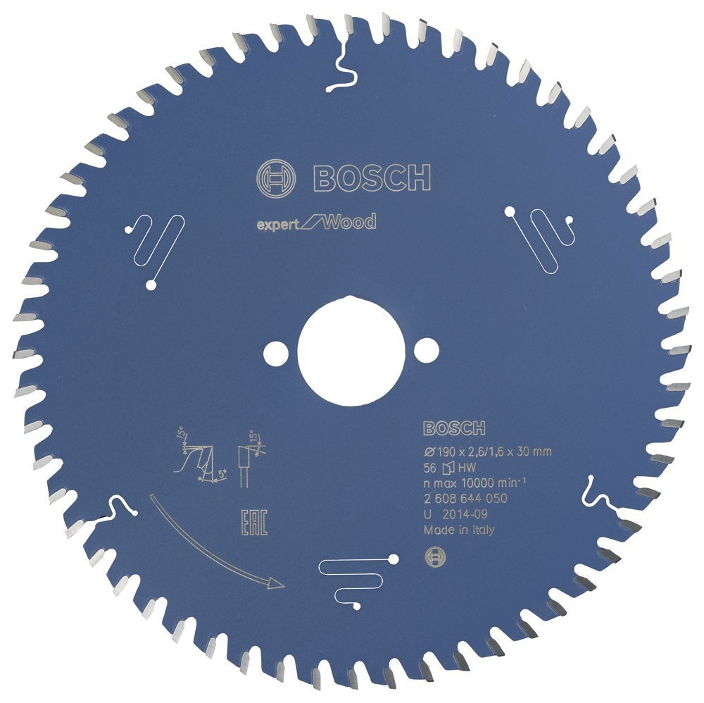 EXW Daire Testere Bıçağı 190*30 mm 56 D E Yedek Parça, Aksesuar ve Bakım Onarım Hizmeti