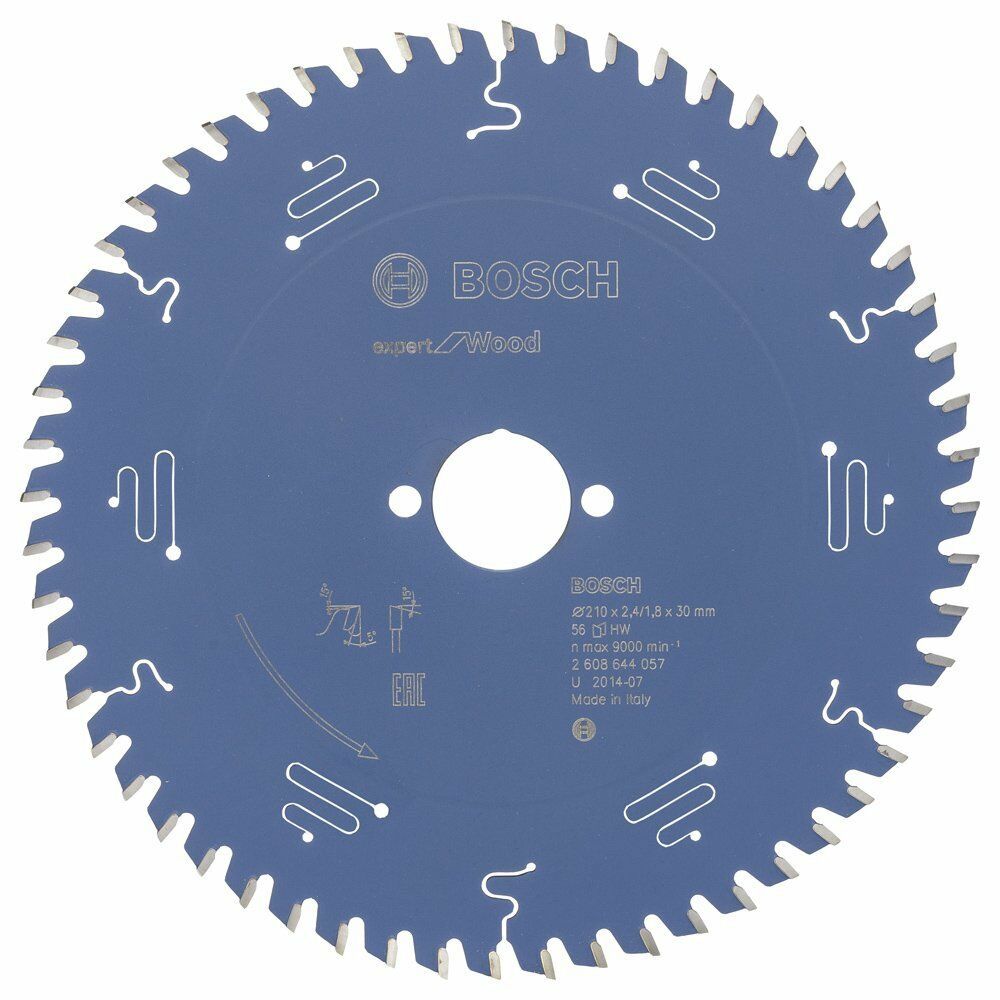 EXW Daire Testere Bıçağı 210*30 mm 56 D E Yedek Parça, Aksesuar ve Bakım Onarım Hizmeti