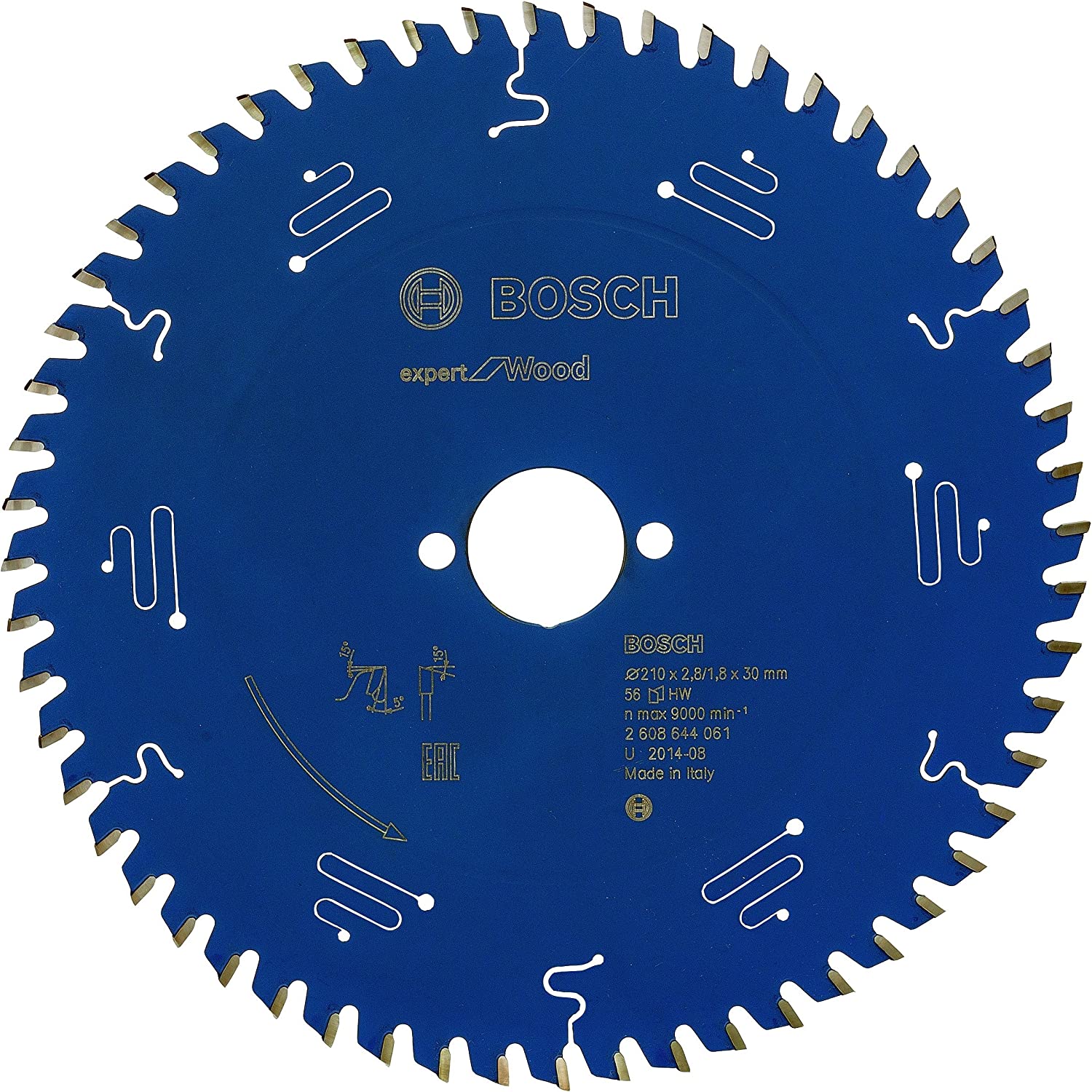 EXW Daire Testere Bıçağı 210*30 mm 56 D E Yedek Parça, Aksesuar ve Bakım Onarım Hizmeti