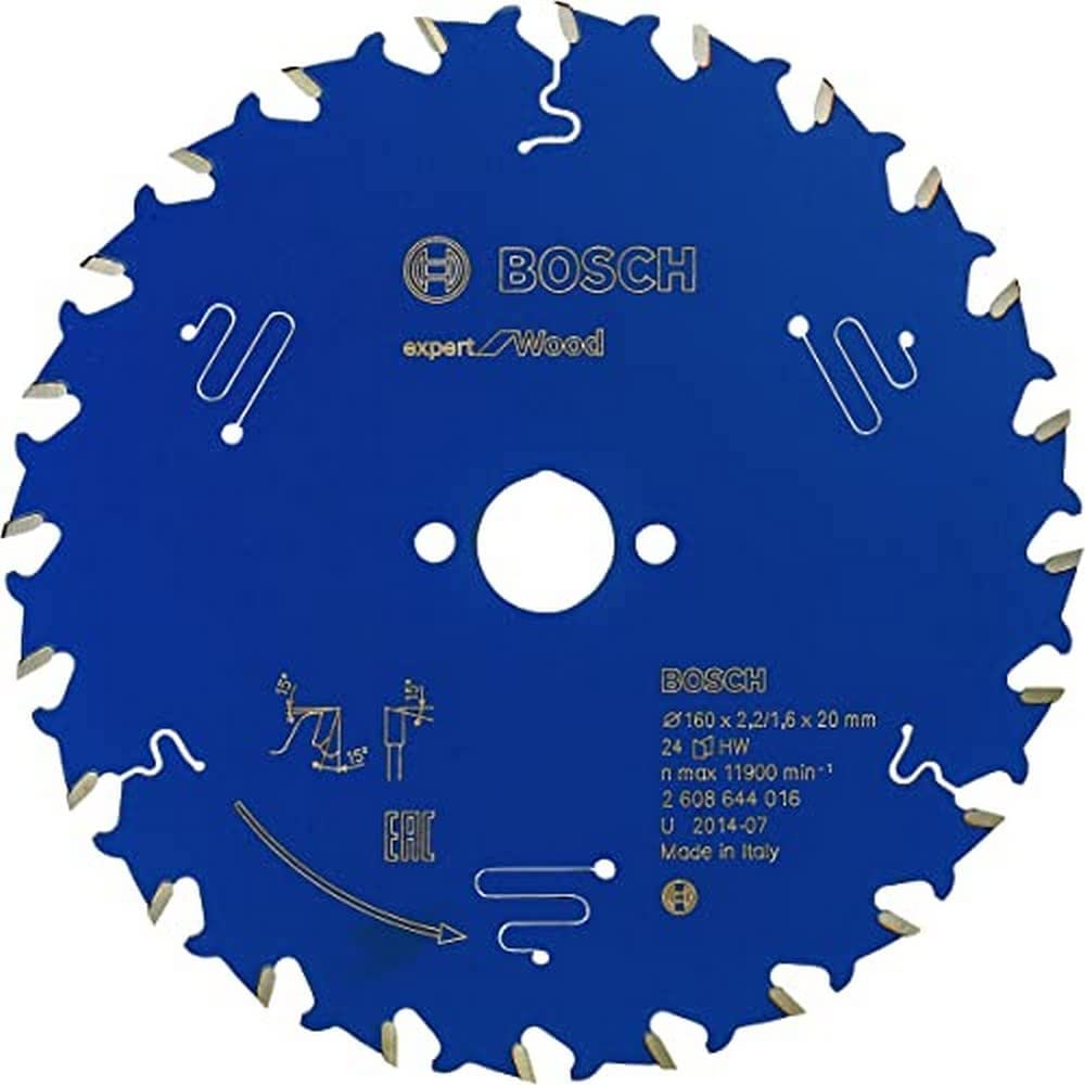 EXW Daire Testere Bıçağı 160*20 mm 24 D E Yedek Parça, Aksesuar ve Bakım Onarım Hizmeti