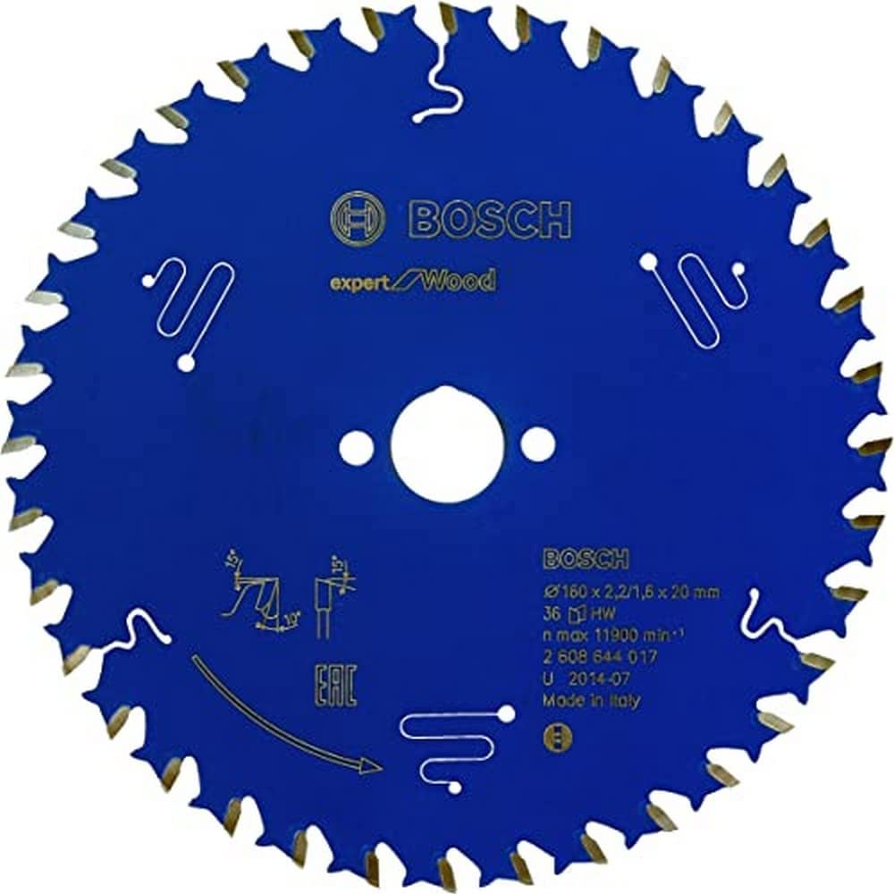 EXW Daire Testere Bıçağı 160*20 mm 36 D E Yedek Parça, Aksesuar ve Bakım Onarım Hizmeti