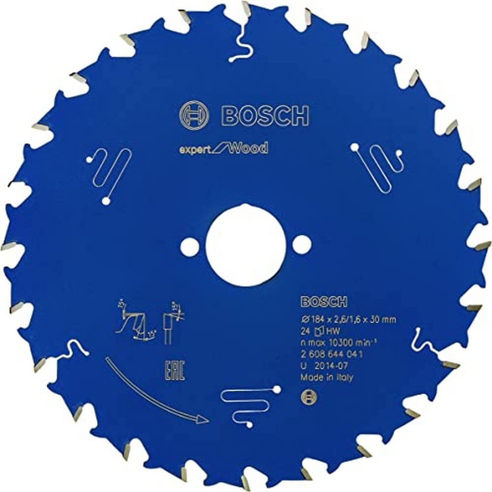 EXW Daire Testere Bıçağı 184*30 mm 24 D E Yedek Parça, Aksesuar ve Bakım Onarım Hizmeti