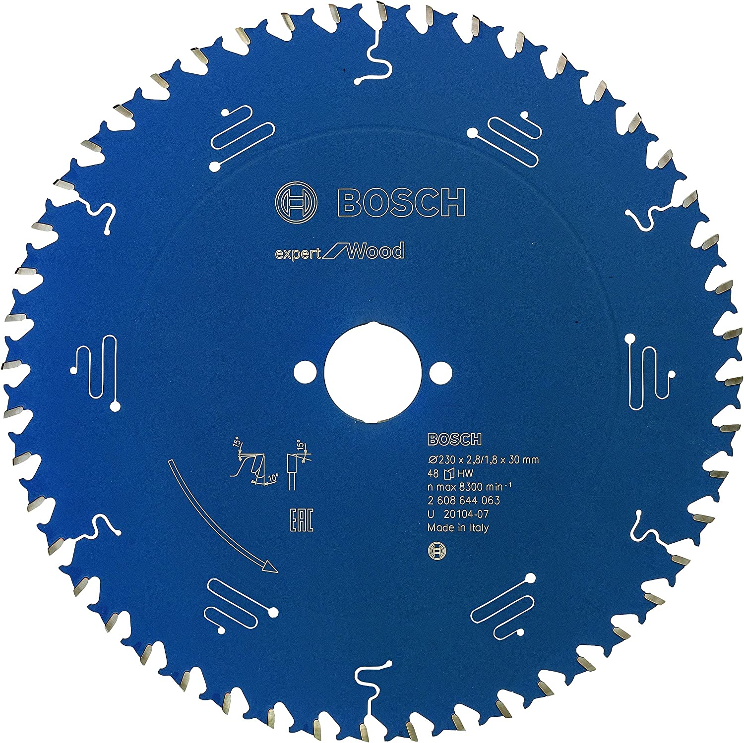 EXW Daire Testere Bıçağı 230*30 mm 48 D E Yedek Parça, Aksesuar ve Bakım Onarım Hizmeti