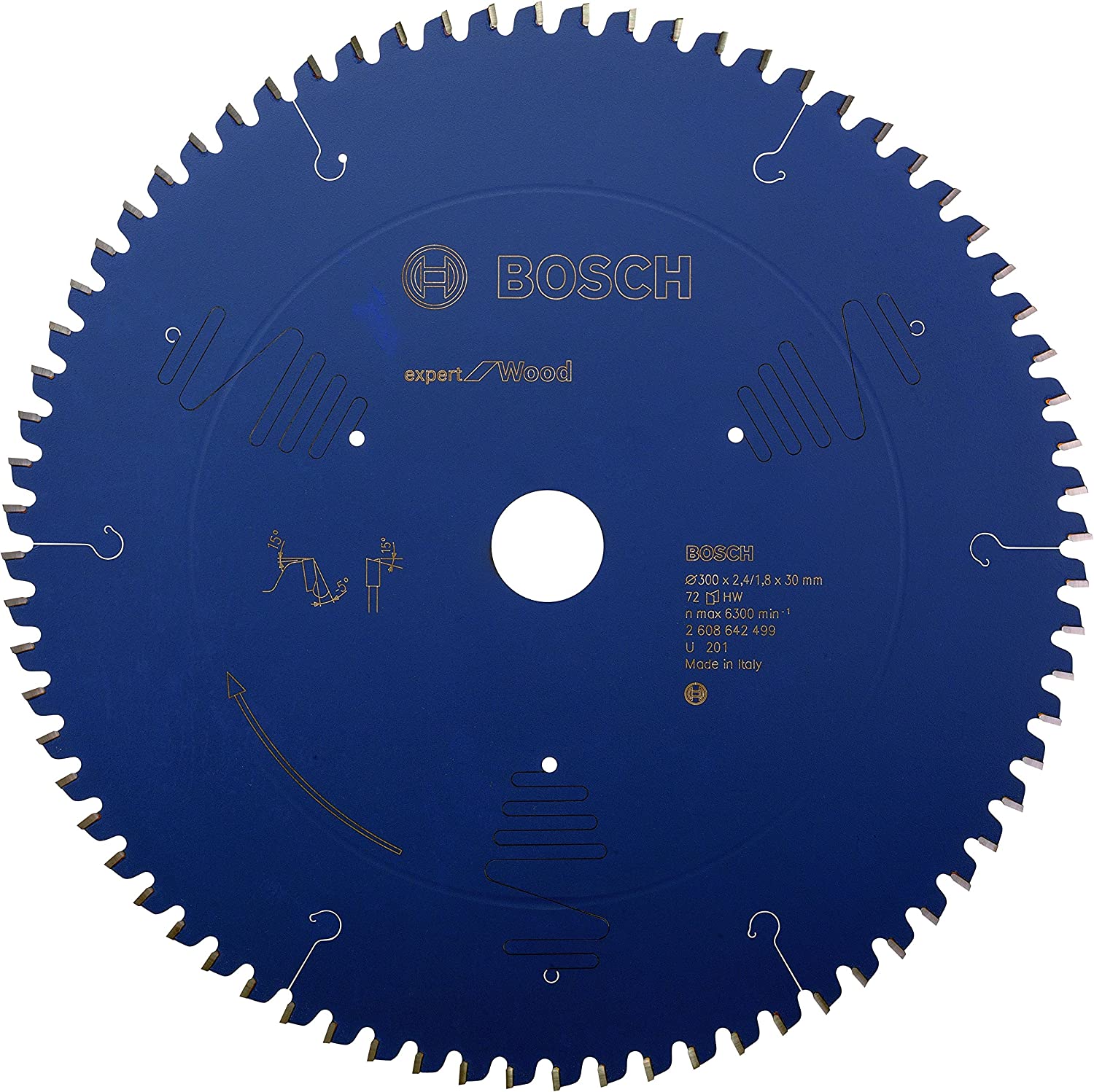 EXW Daire Testere Bıçağı 300*30 mm 72 D G Yedek Parça, Aksesuar ve Bakım Onarım Hizmeti
