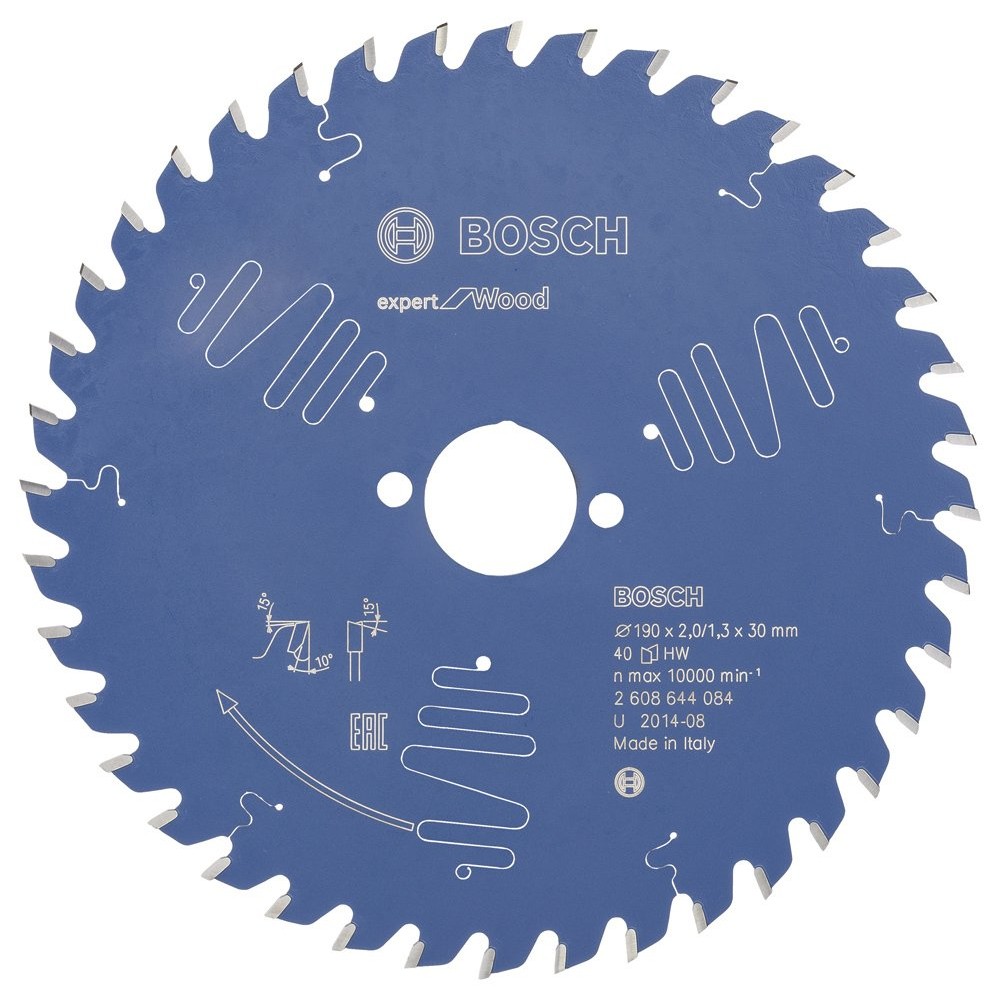 EXW Daire Testere Bıçağı 190*30 mm 40 D T Yedek Parça, Aksesuar ve Bakım Onarım Hizmeti