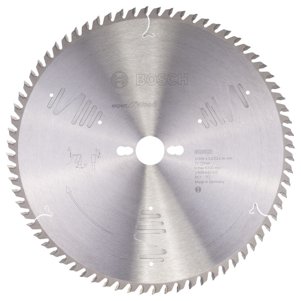 EXW Daire Testere Bıçağı 300*30 mm 72 D T Yedek Parça, Aksesuar ve Bakım Onarım Hizmeti