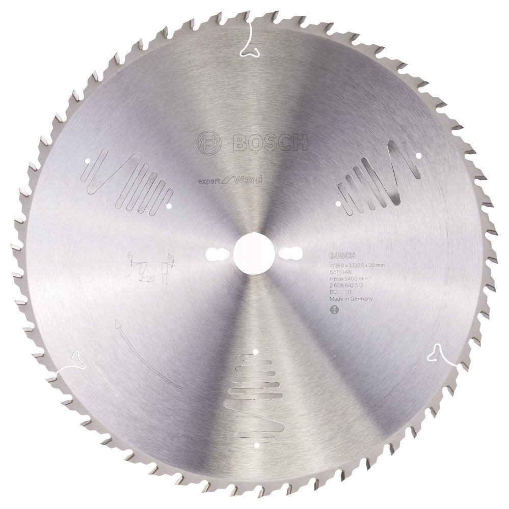 EXW Daire Testere Bıçağı 350*30 mm 54 D T Yedek Parça, Aksesuar ve Bakım Onarım Hizmeti