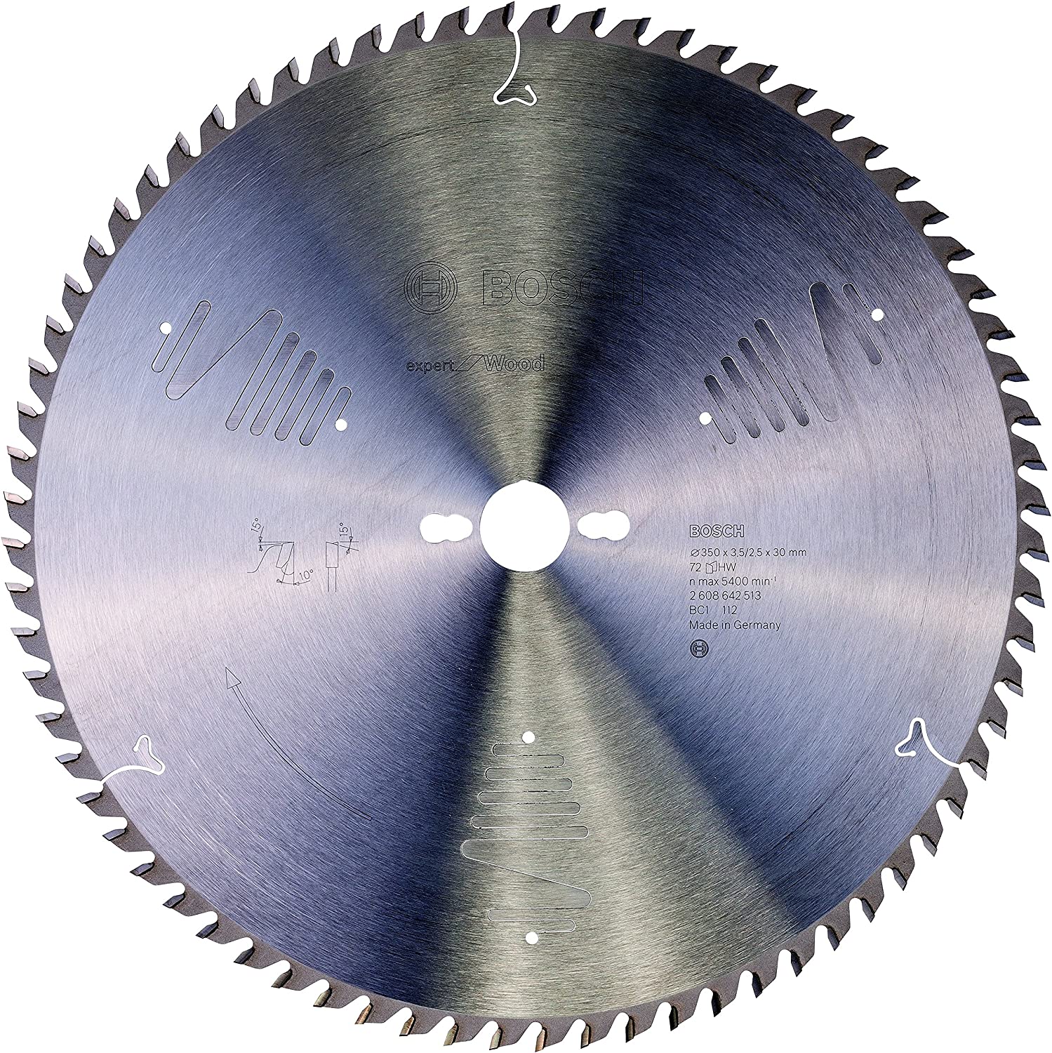 EXW Daire Testere Bıçağı 350*30 mm 72 D T Yedek Parça, Aksesuar ve Bakım Onarım Hizmeti