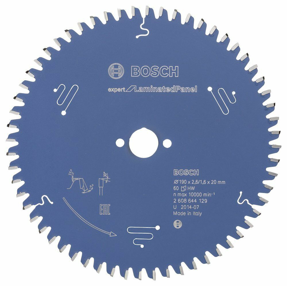 EXLP Daire Testere Bıçağı 190*20 mm 60 D E Yedek Parça, Aksesuar ve Bakım Onarım Hizmeti