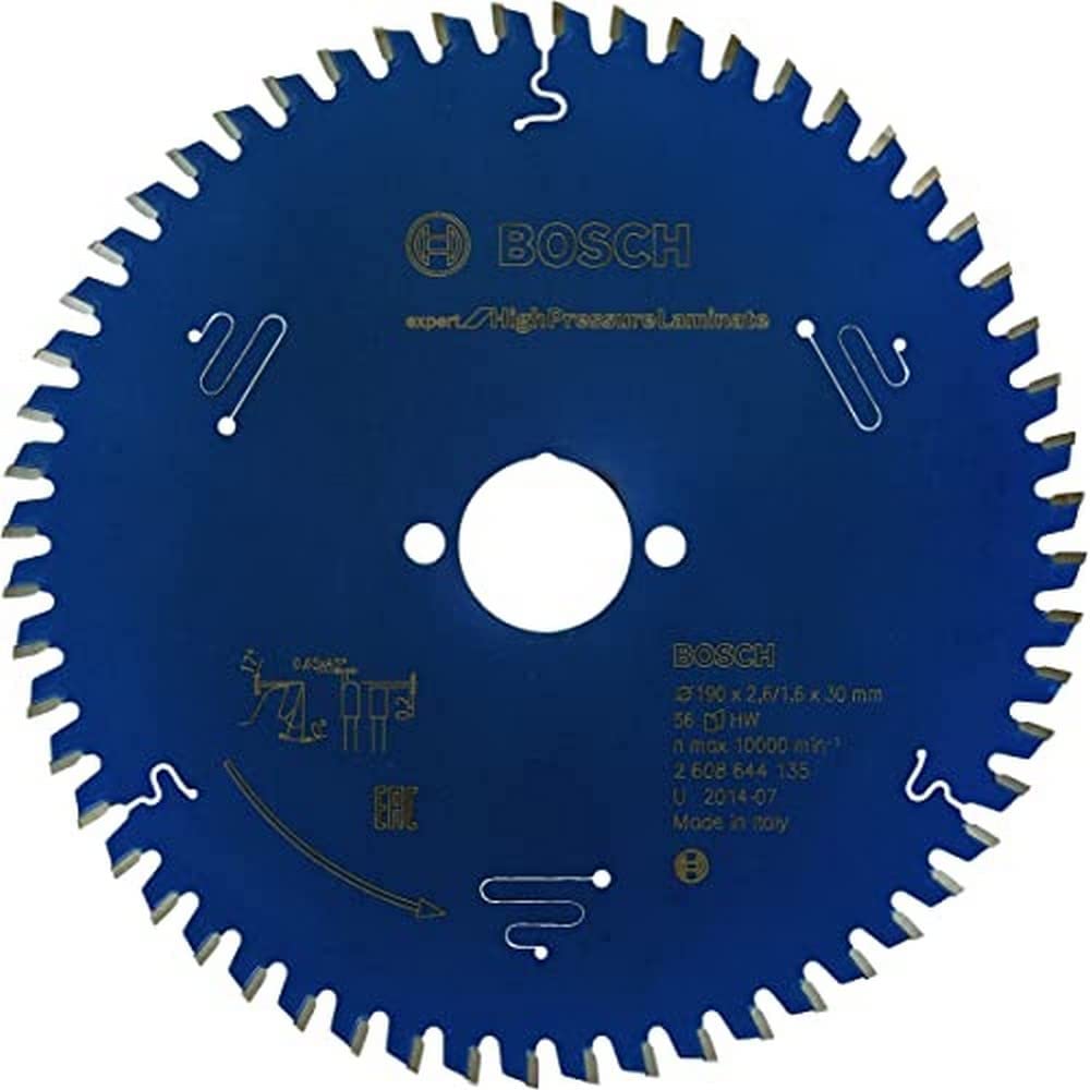 EXHPL Daire Testere Bıçağı 190*30 mm 56 D E Yedek Parça, Aksesuar ve Bakım Onarım Hizmeti