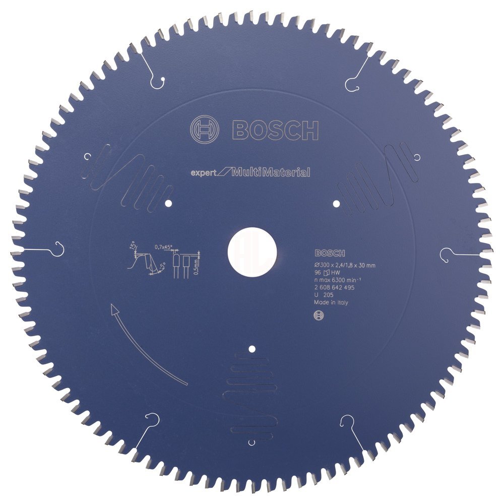 EXMM Daire Testere Bıçağı 300*30 mm 96 D G Yedek Parça, Aksesuar ve Bakım Onarım Hizmeti