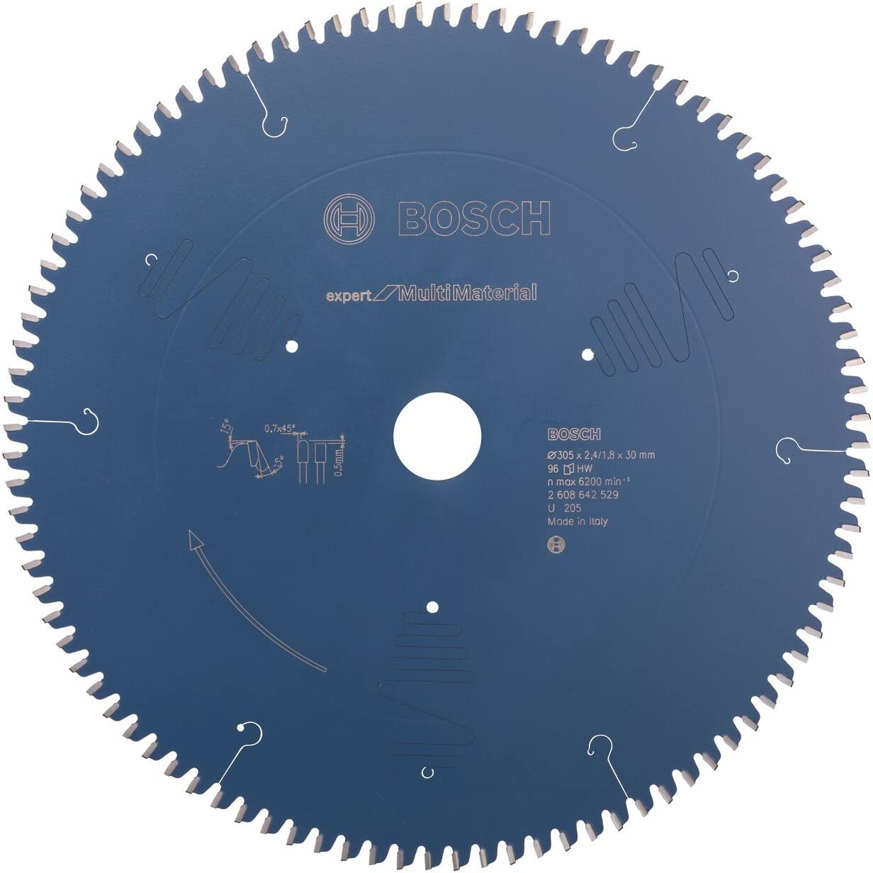 EXMM Daire Testere Bıçağı 305*30 mm 96 D G Yedek Parça, Aksesuar ve Bakım Onarım Hizmeti