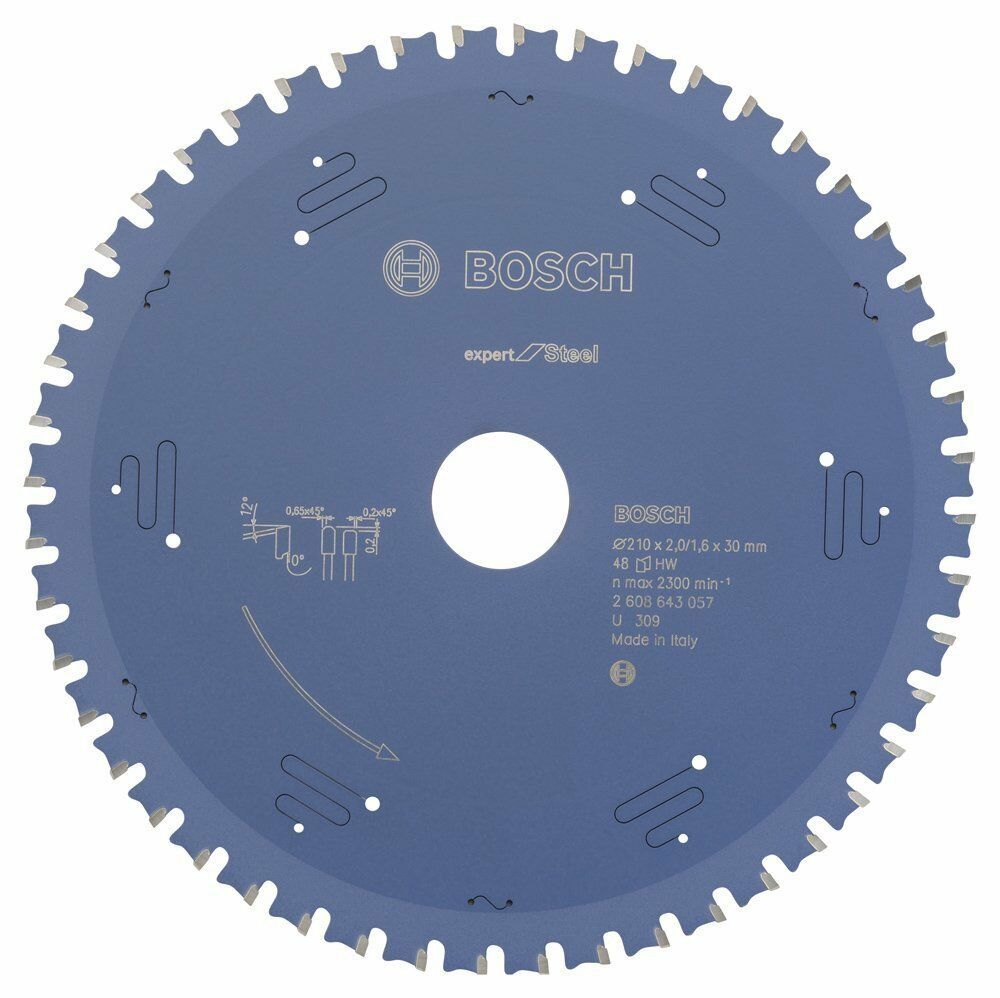EXST Daire Testere Bıçağı 210*30 mm 48 D E Yedek Parça, Aksesuar ve Bakım Onarım Hizmeti