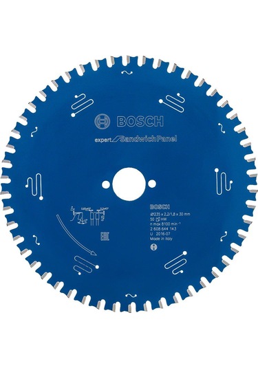 EXSP Daire Testere Bıçağı 235*30 mm 50 D E Yedek Parça, Aksesuar ve Bakım Onarım Hizmeti