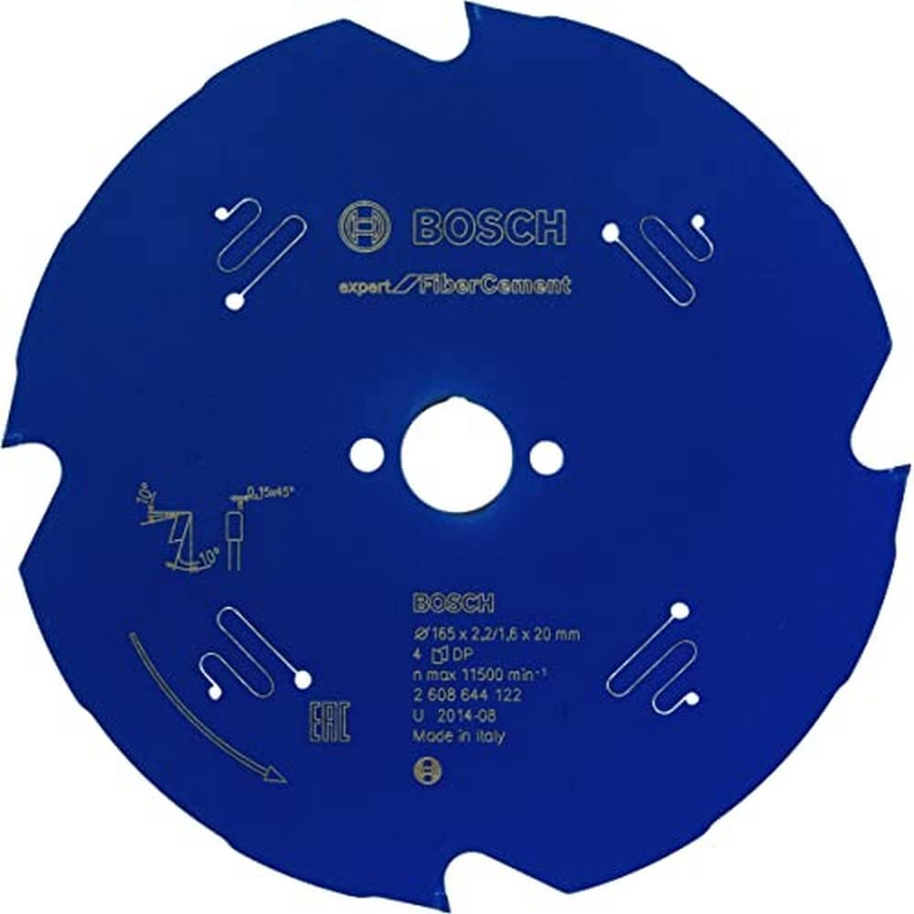 EXFCT Daire Testere Bıçağı 165*20 mm 4 D E Yedek Parça, Aksesuar ve Bakım Onarım Hizmeti