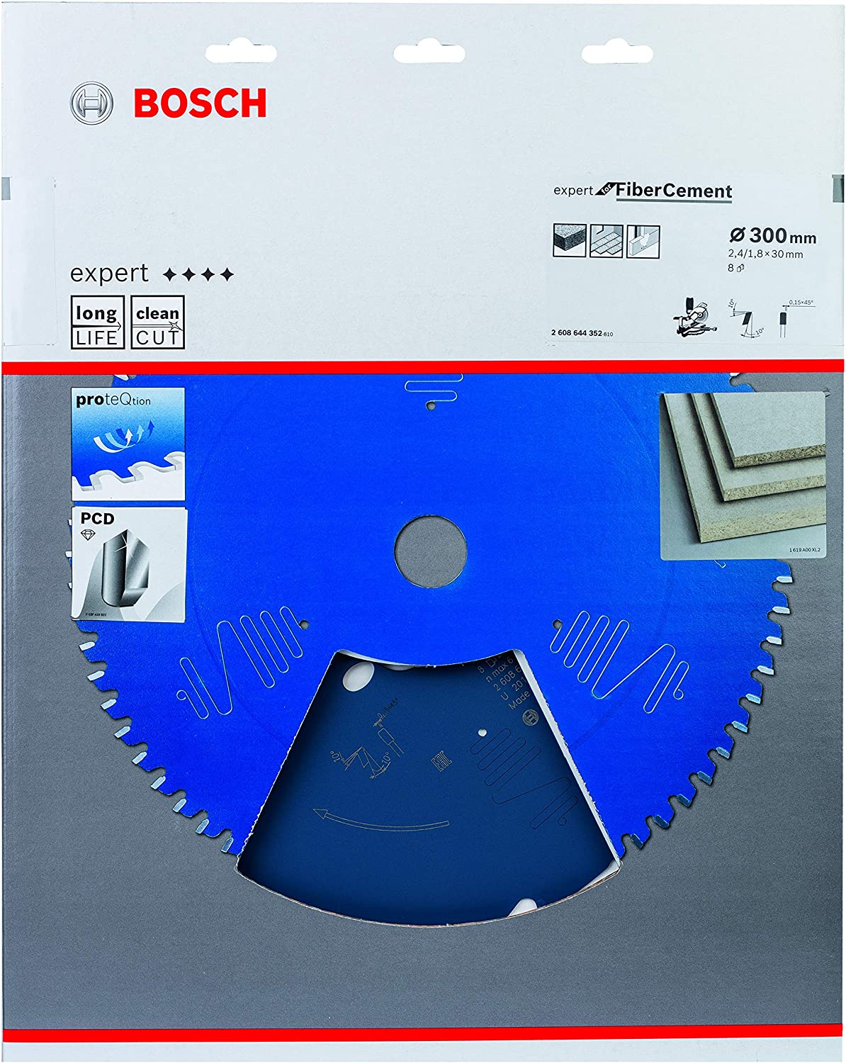 EXFCT Daire Testere Bıçağı 190*30 mm 4 D E Yedek Parça, Aksesuar ve Bakım Onarım Hizmeti